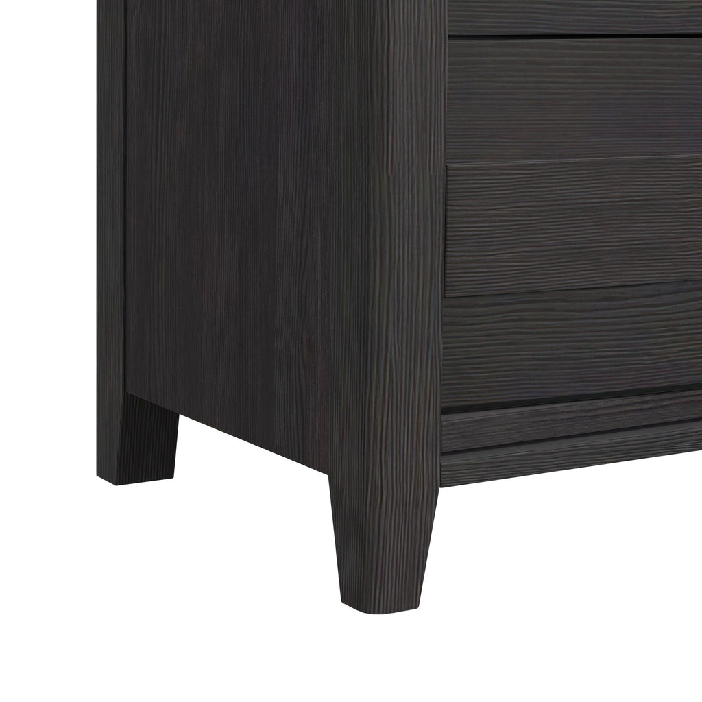 Tobias 5-Drawer Chest In Black