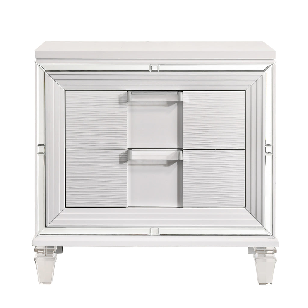 Twenty Nine Nightstand w/Usb White