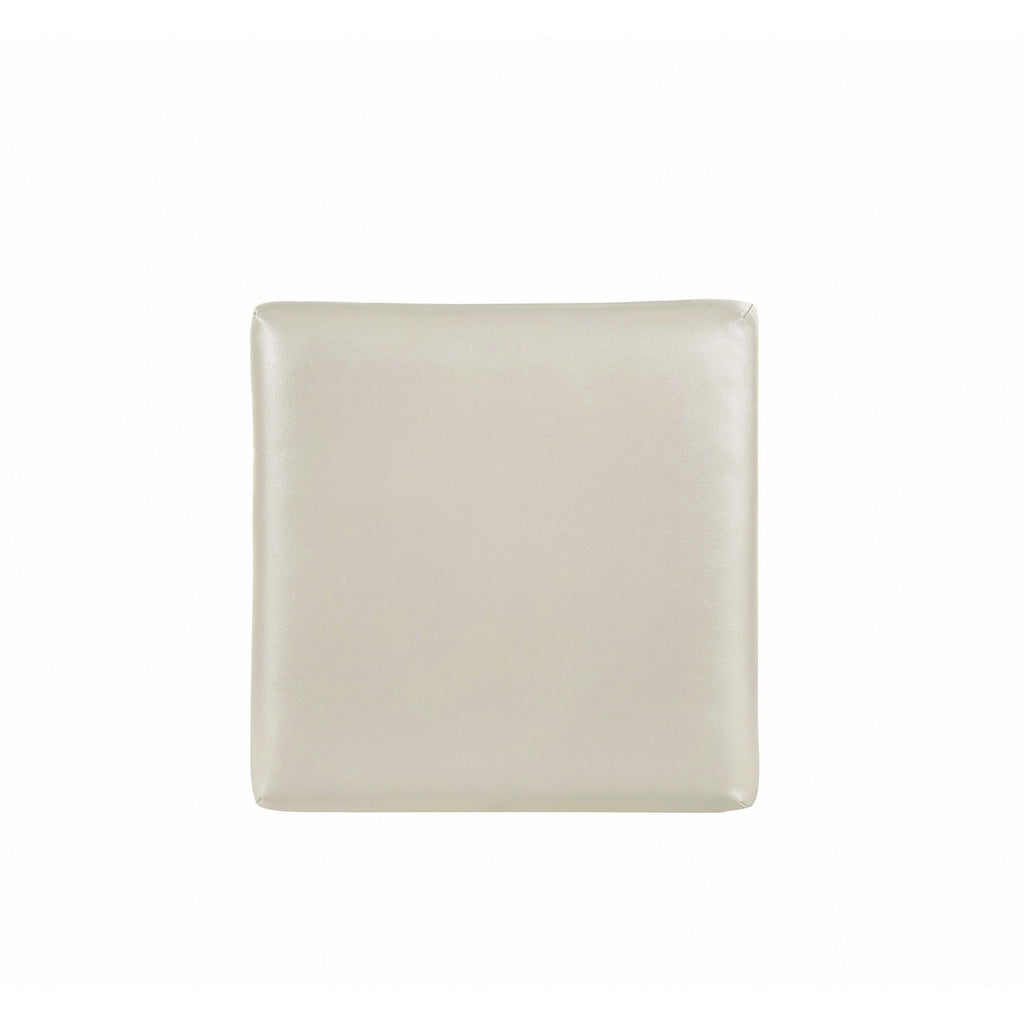 Twenty Nine Dressing Stool w/Acrylic Leg White
