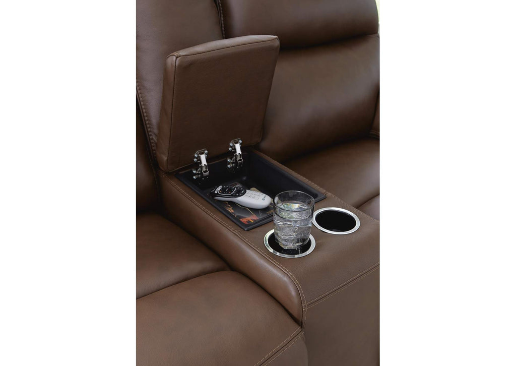 VonRyan Power Reclining Loveseat detail