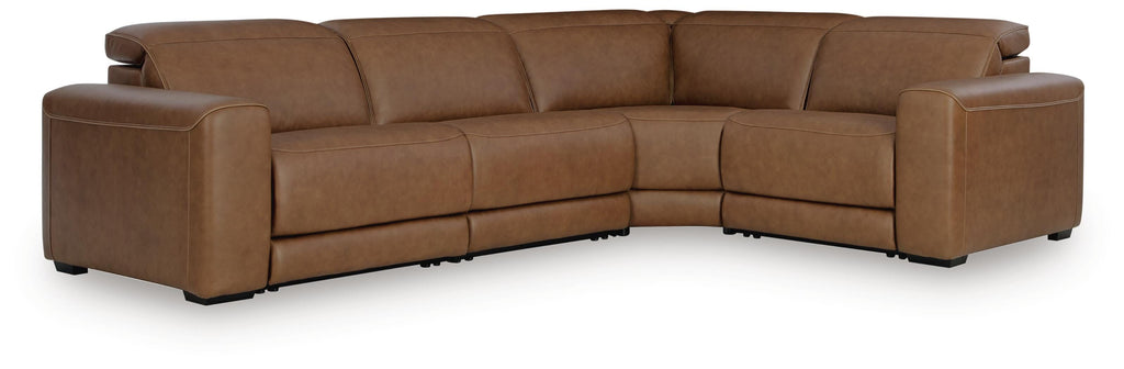 Magic Man sectional, 4-Piece Power Reclining Sectional · 122 × 90 × 34 in, view 1