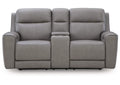 5Z-Comfort Power Reclining Loveseat with Console