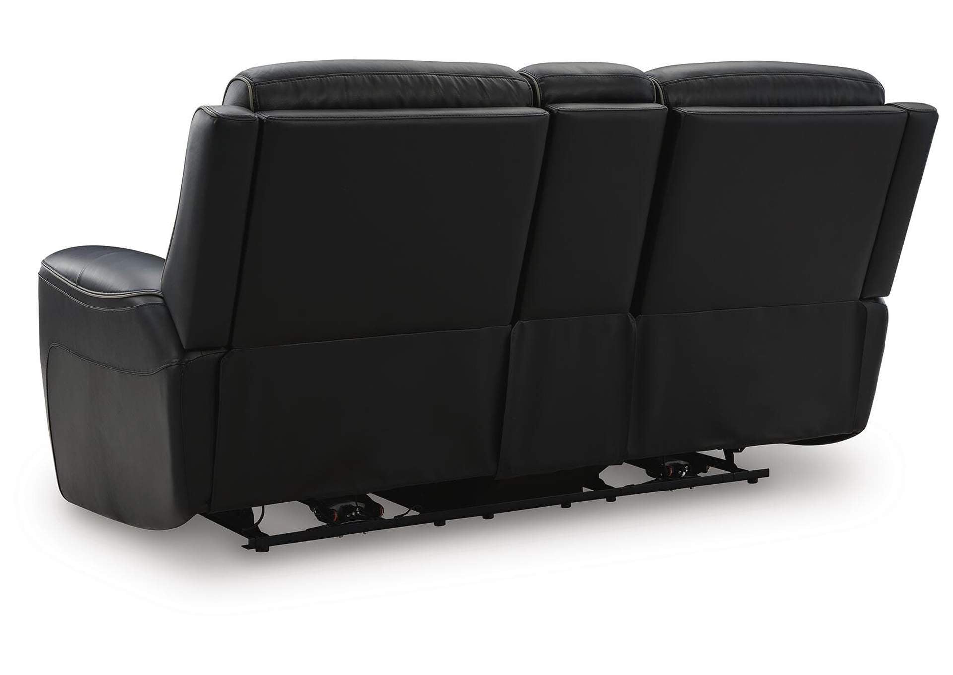 5Z-Comfort Power Reclining Loveseat with Console