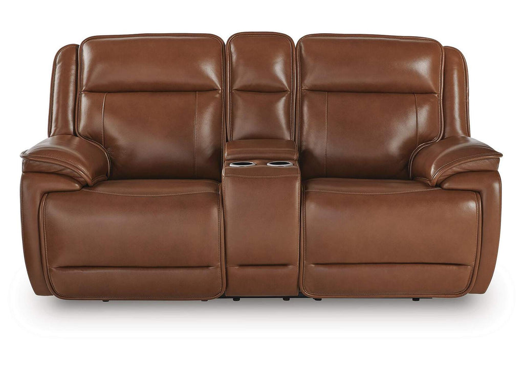 Healy Pier Power Reclining Loveseat with Console
