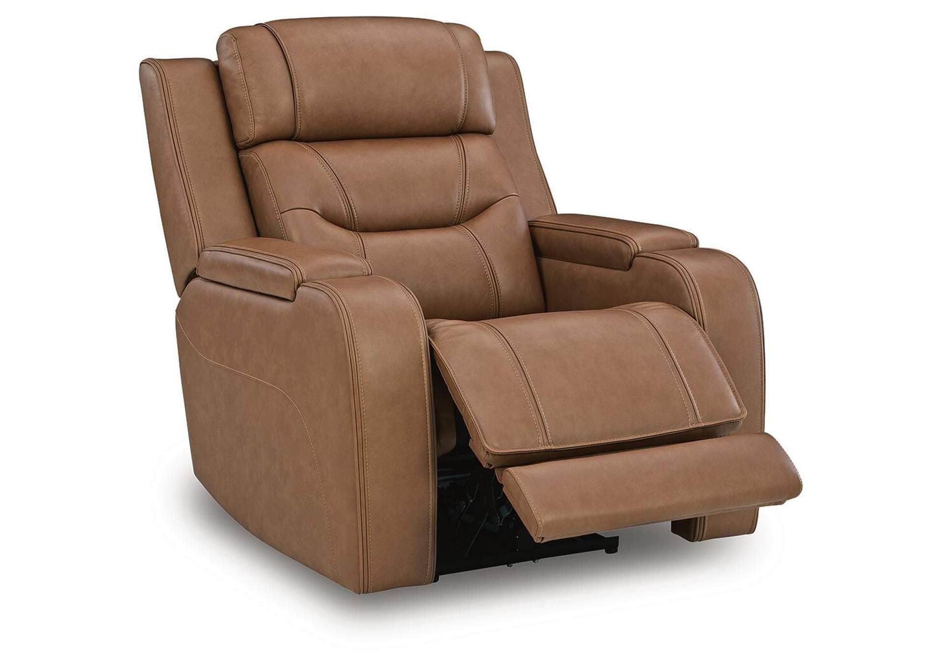 Knightington Power Recliner with Audio Seating angled view