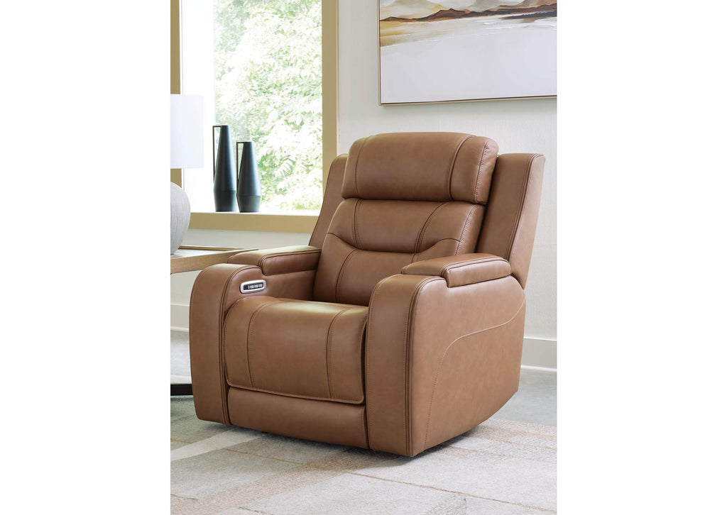 Knightington Power Recliner with Audio Seating