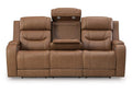 Knightington Power Reclining Sofa with Audio Seating