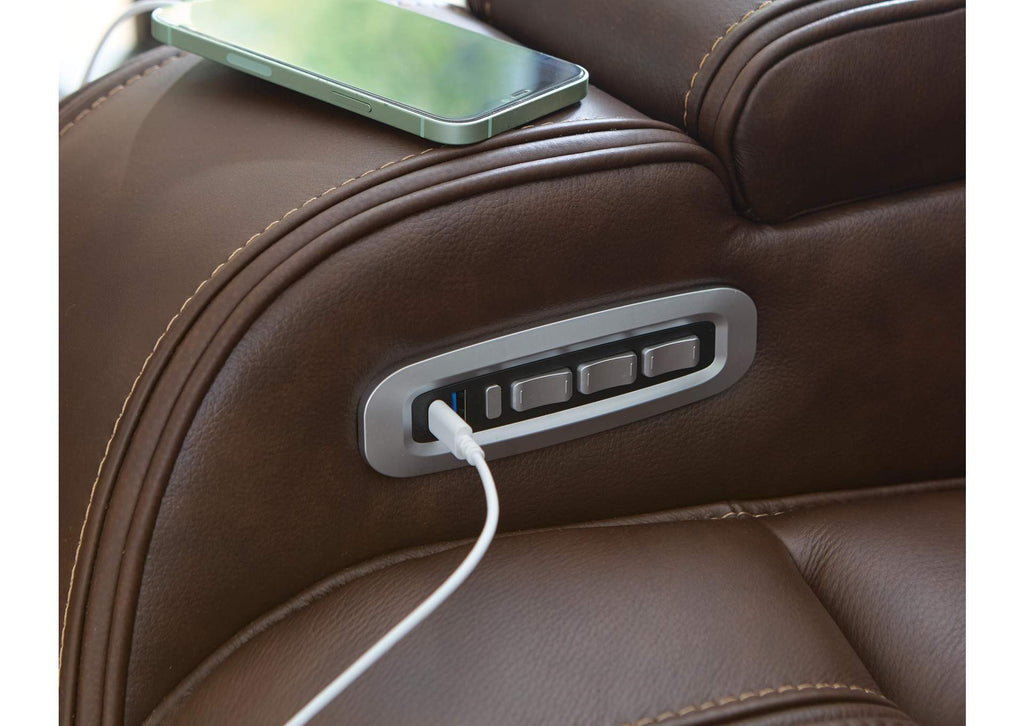 Knightington Power Recliner with Audio Seating
