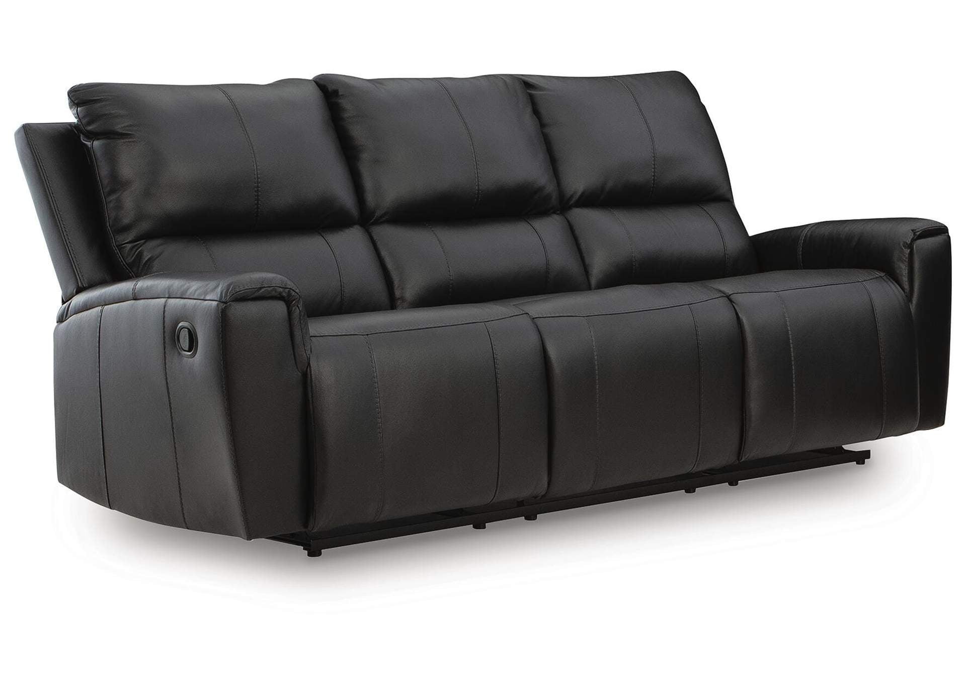 Glossmore Reclining Sofa angled view