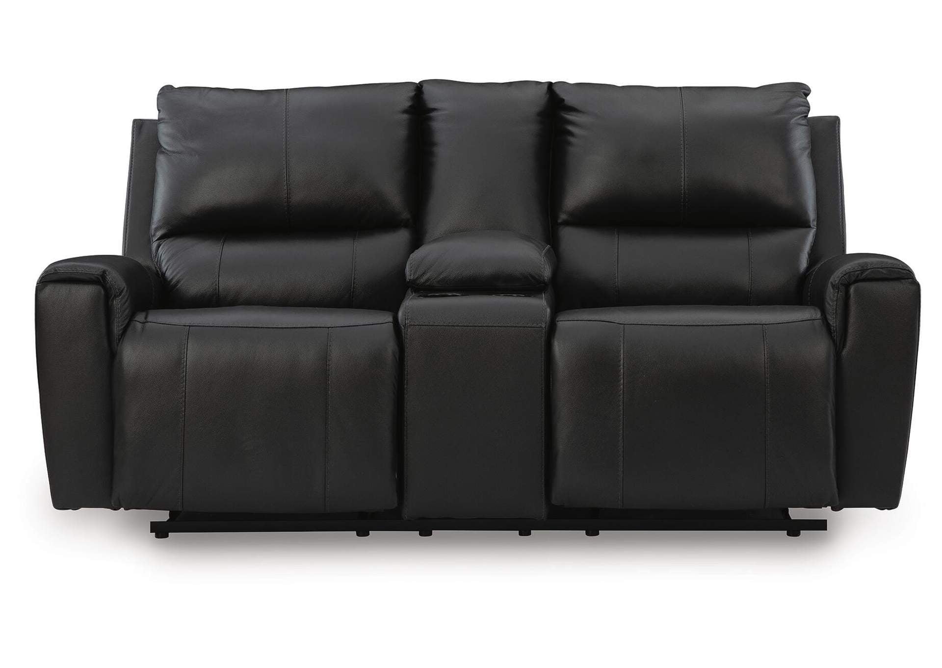 Glossmore Reclining Loveseat with Console