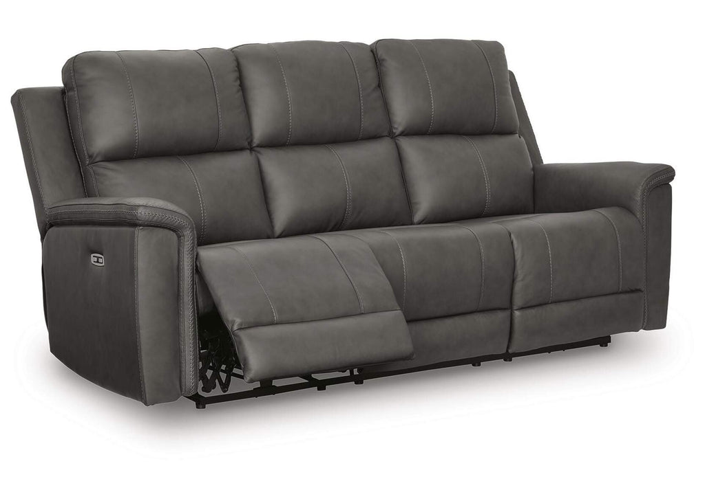 Bleckley Power Reclining Sofa angled view