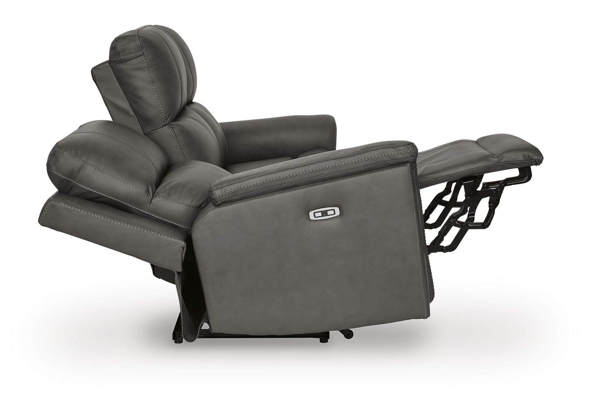 Bleckley Power Reclining Sofa side view
