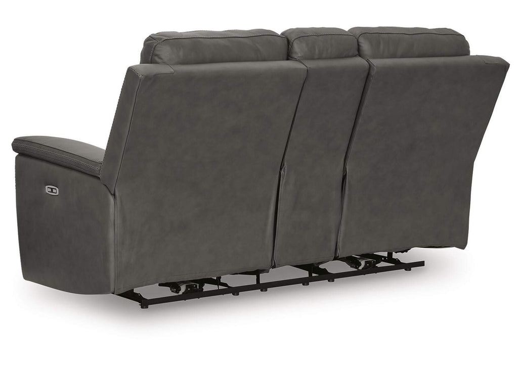Bleckley Power Reclining Loveseat with Console