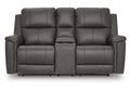 Bleckley Power Reclining Loveseat with Console