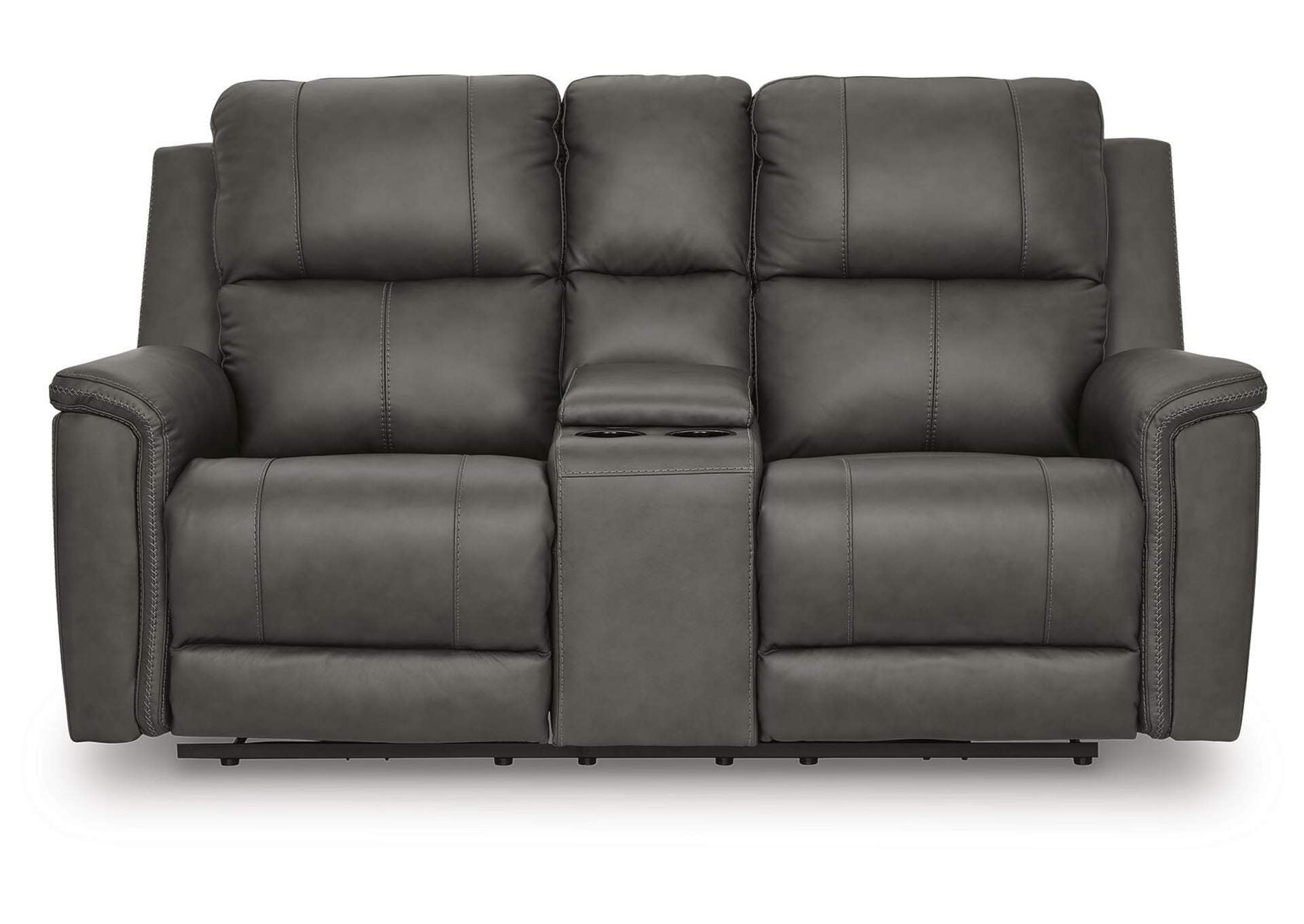 Bleckley Power Reclining Loveseat with Console