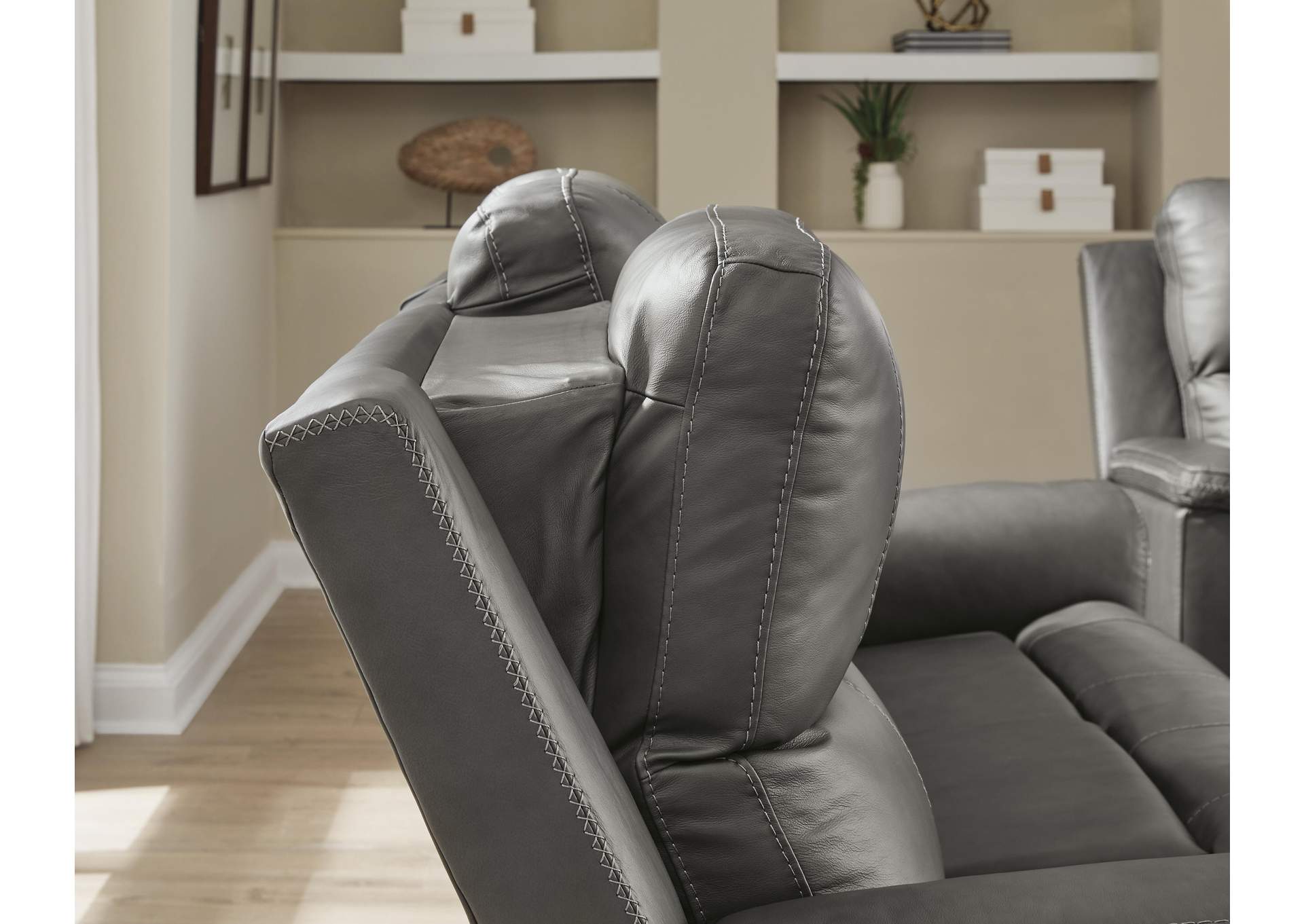 Bleckley Power Reclining Loveseat with Console