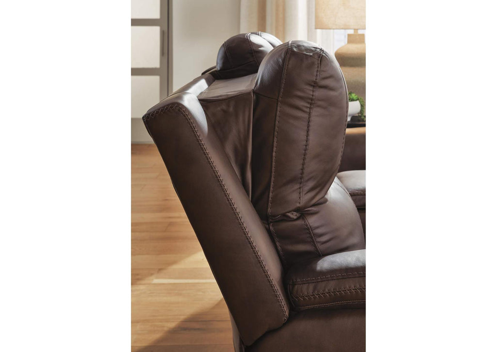 Bleckley Power Reclining Loveseat with Console