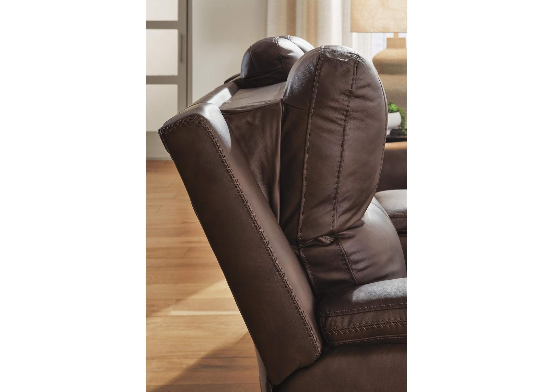 Bleckley Power Reclining Loveseat with Console