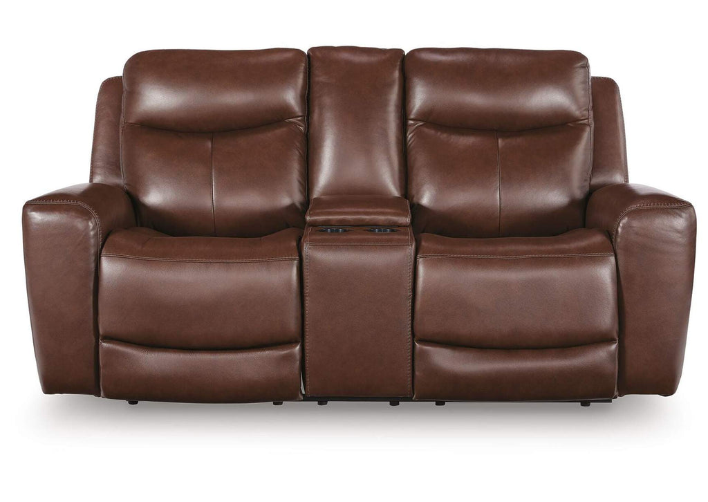 Next Move Power Reclining Loveseat with Console