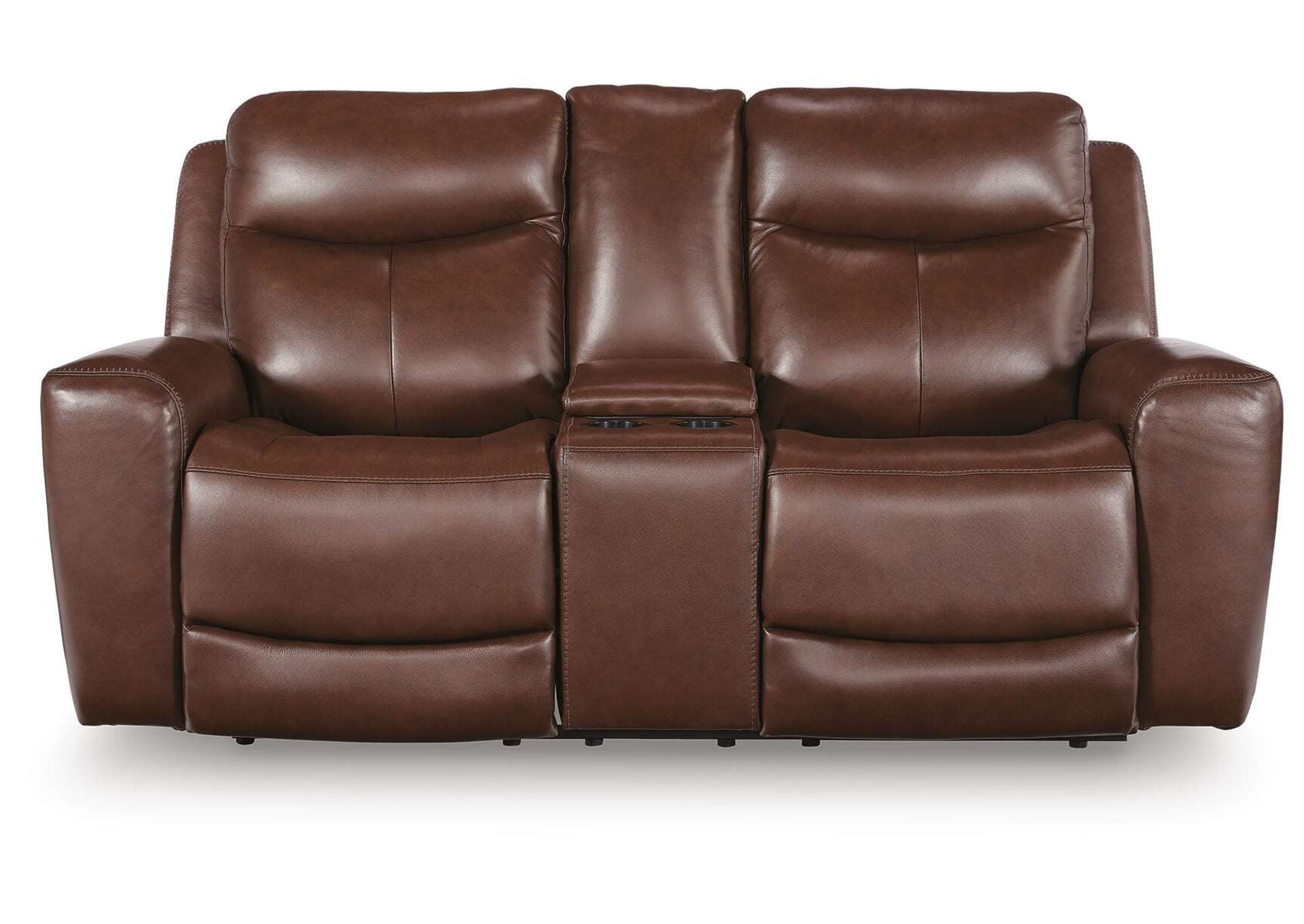 Next Move Power Reclining Loveseat with Console
