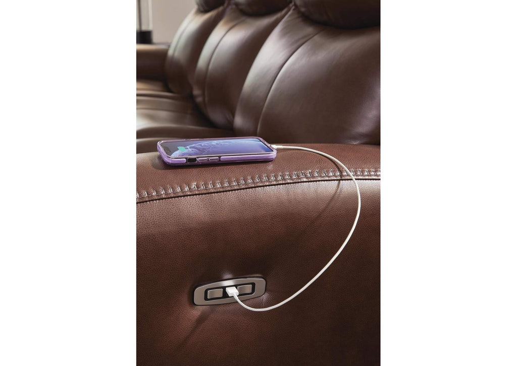 Next Move Power Reclining Sofa detail