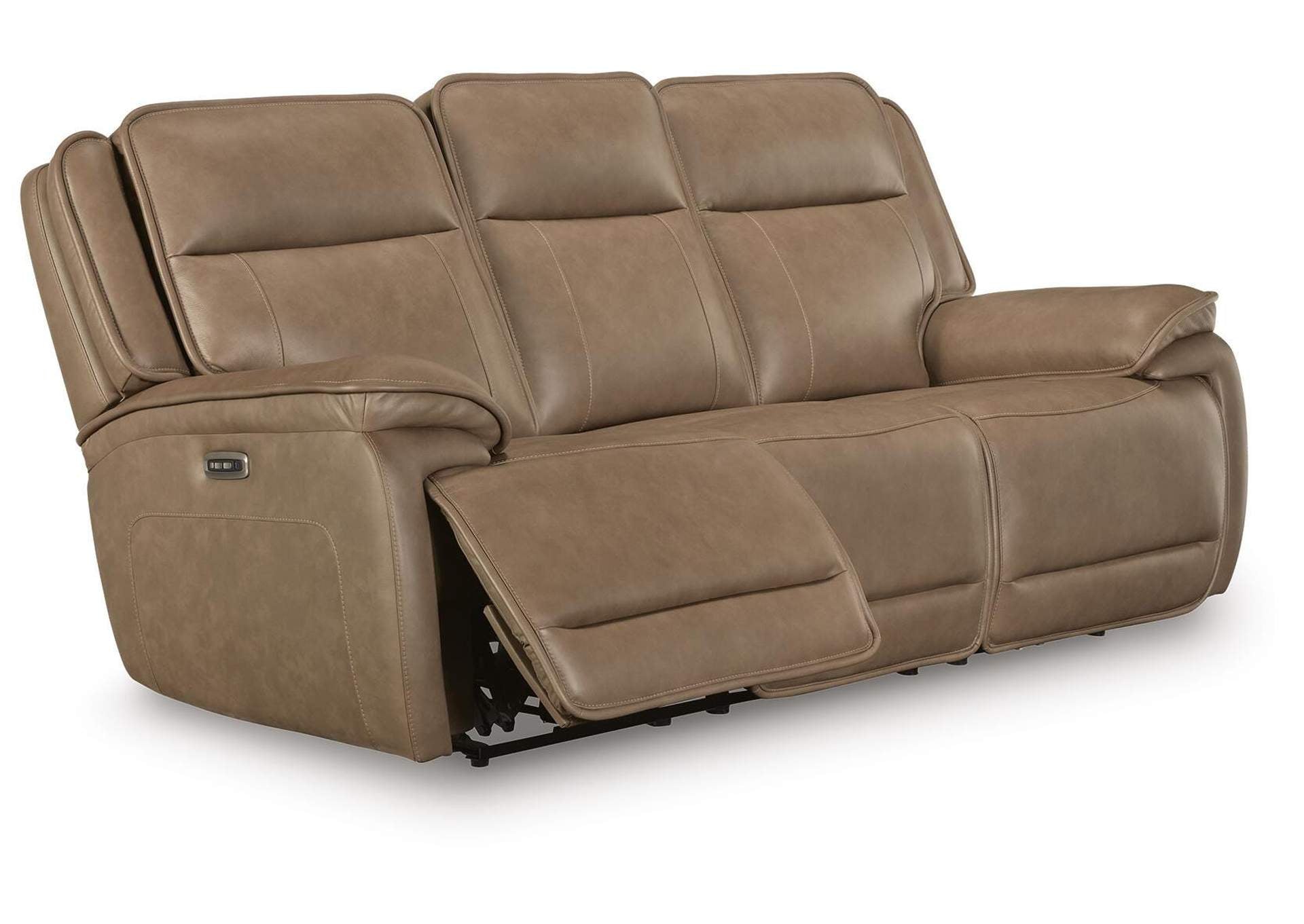 Glencroft Power Reclining Sofa angled view