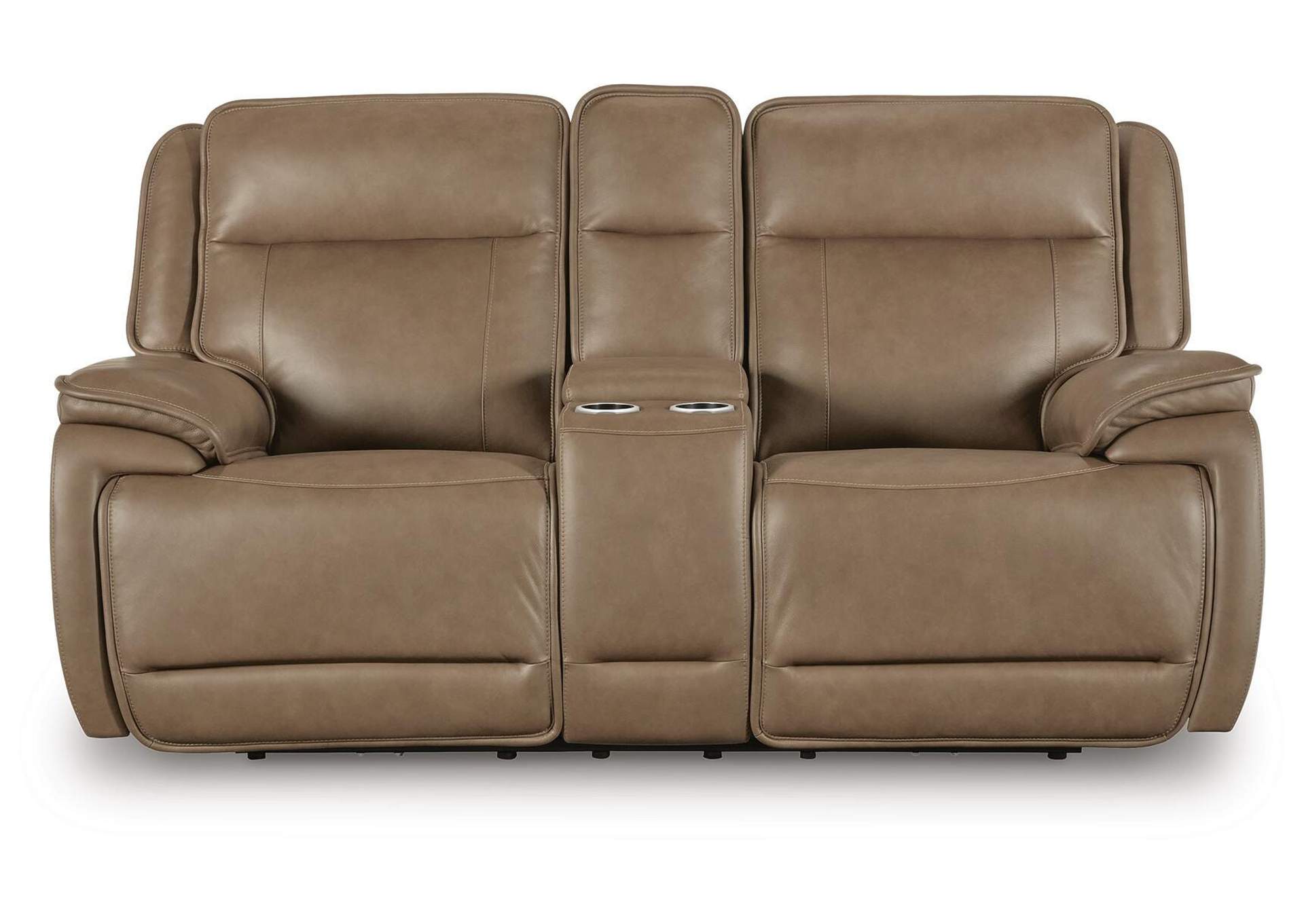 Glencroft Power Reclining Loveseat with Console