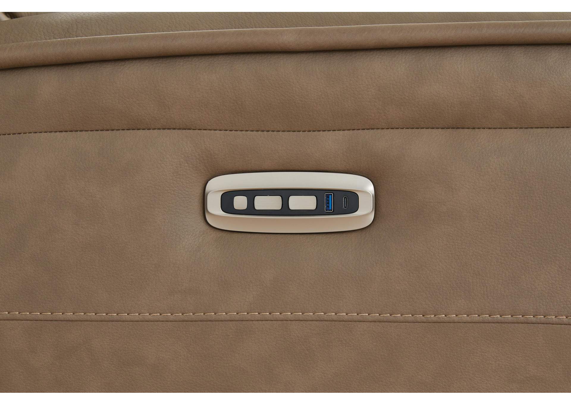 Glencroft Power Reclining Loveseat with Console