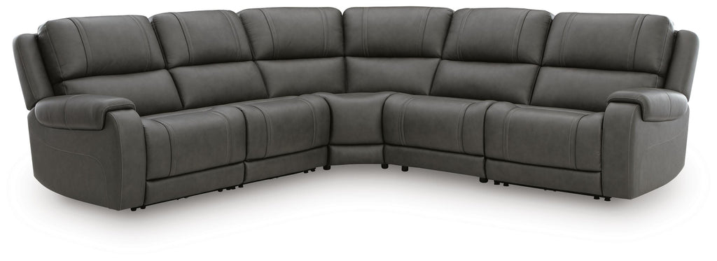 5Z - Pittson sectional, 5-Piece Power Reclining Sectional · 120 × 120 × 43 in, view 1