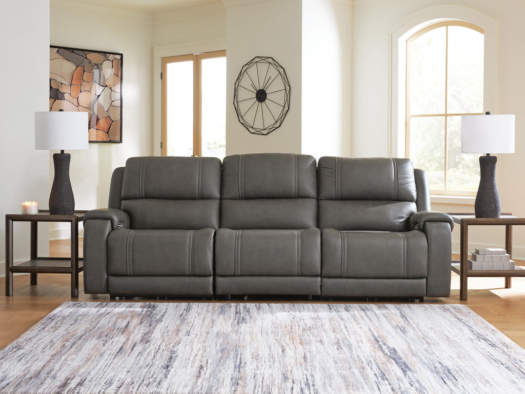 5Z - Pittson sectional, 3-Piece Power Sectional Reclining Sofa · 111 × 43 × 43 in, view 2