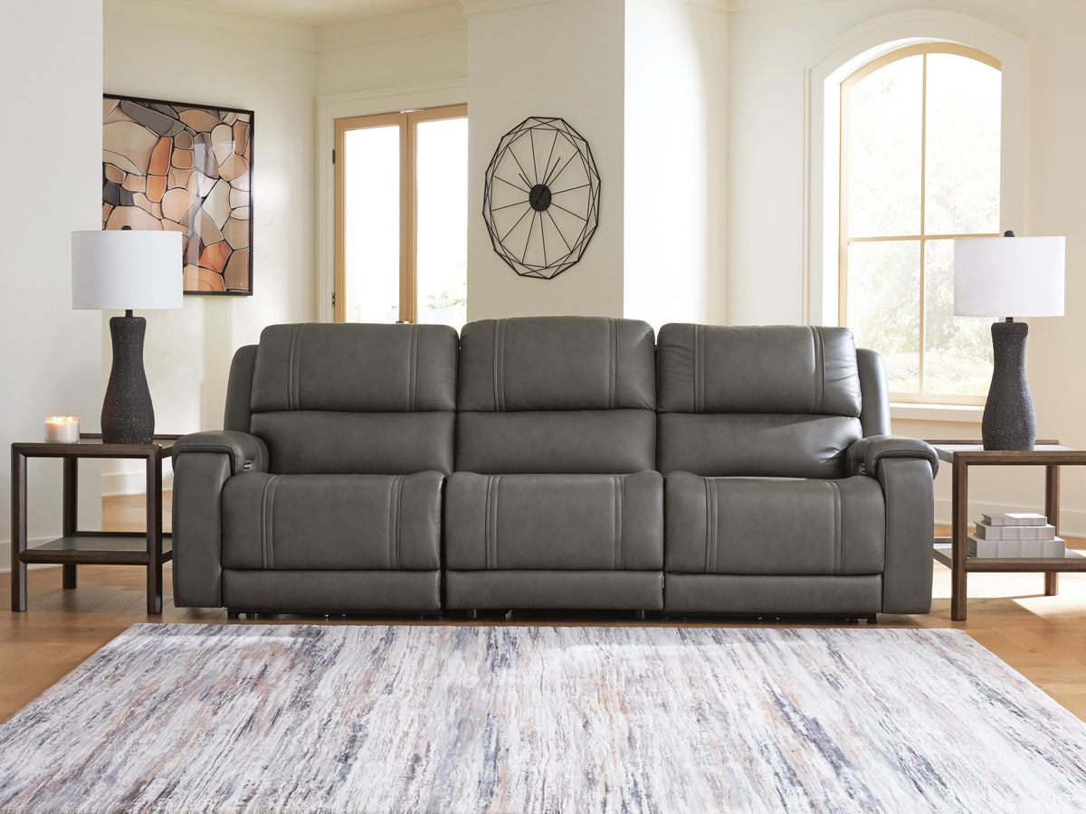 5Z - Pittson sectional, 3-Piece Power Sectional Reclining Sofa · 111 × 43 × 43 in, view 2