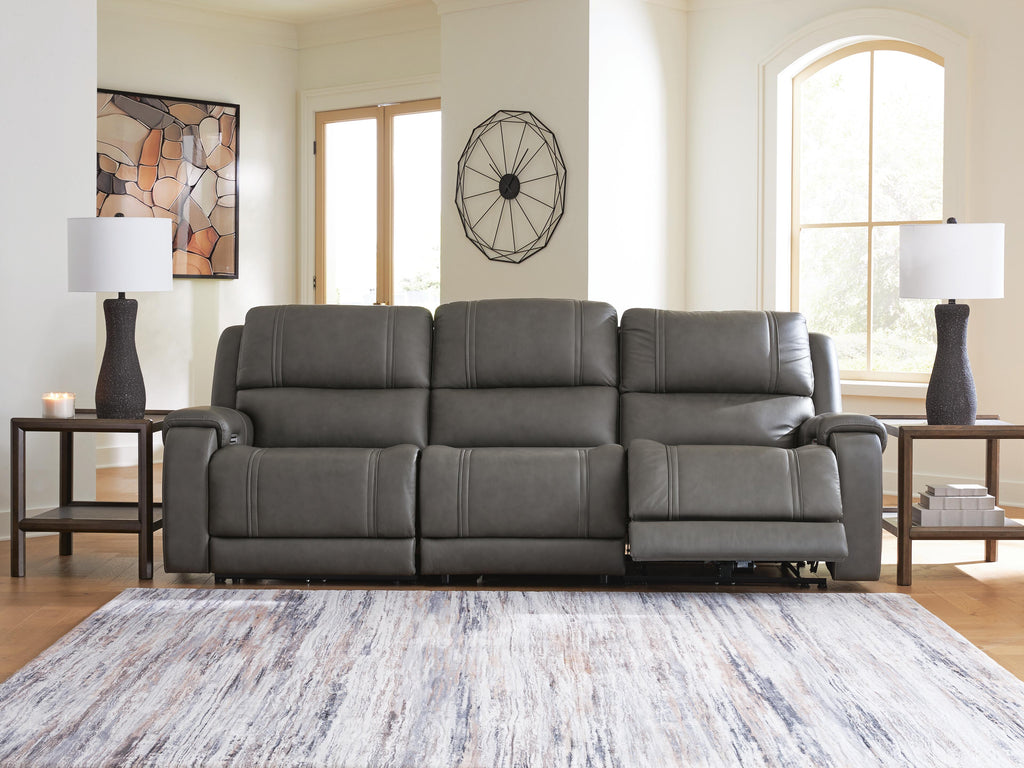 5Z - Pittson sectional, 3-Piece Power Sectional Reclining Sofa · 111 × 43 × 43 in, view 3