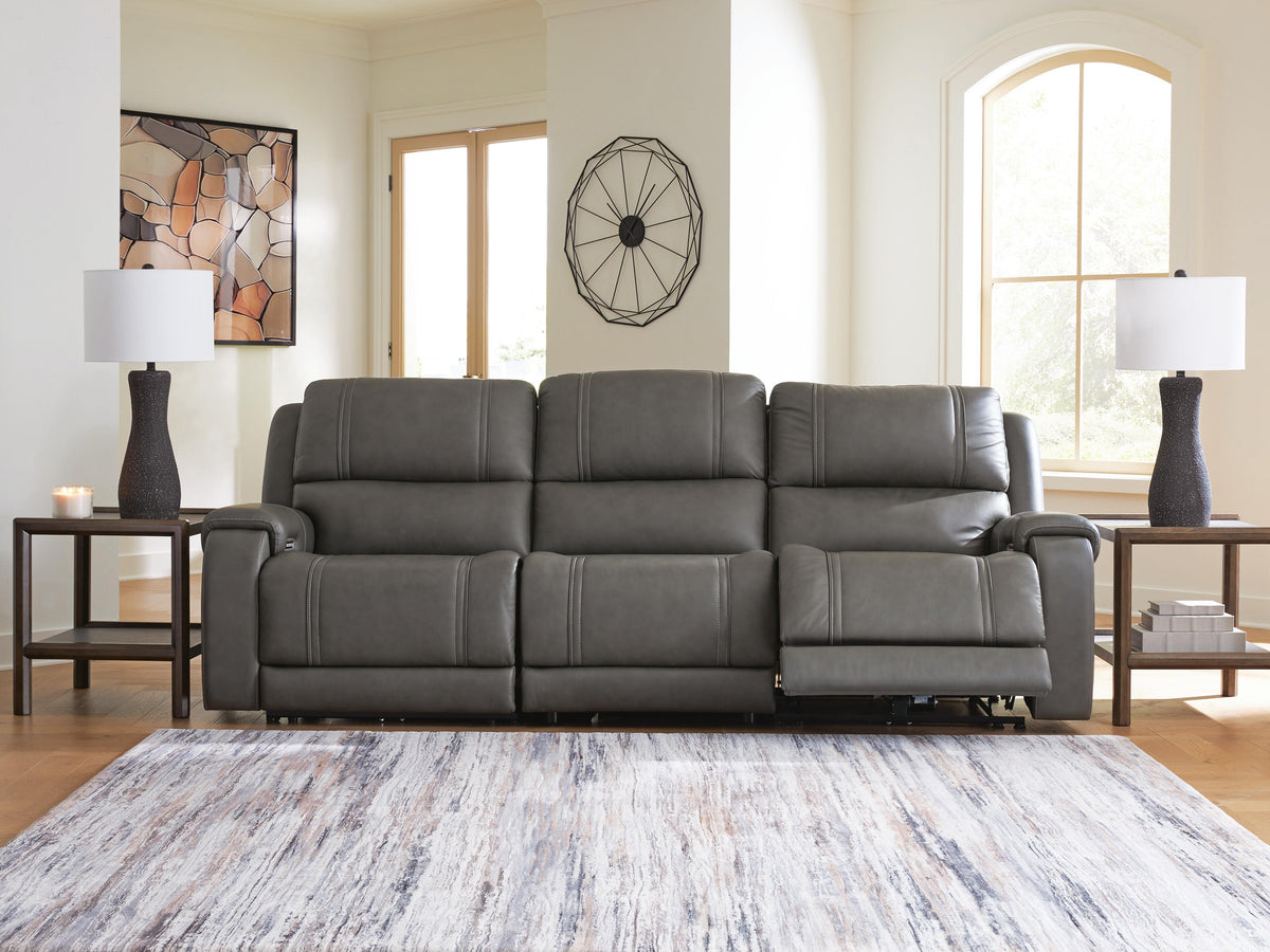 5Z - Pittson sectional, 3-Piece Power Sectional Reclining Sofa · 111 × 43 × 43 in, view 3