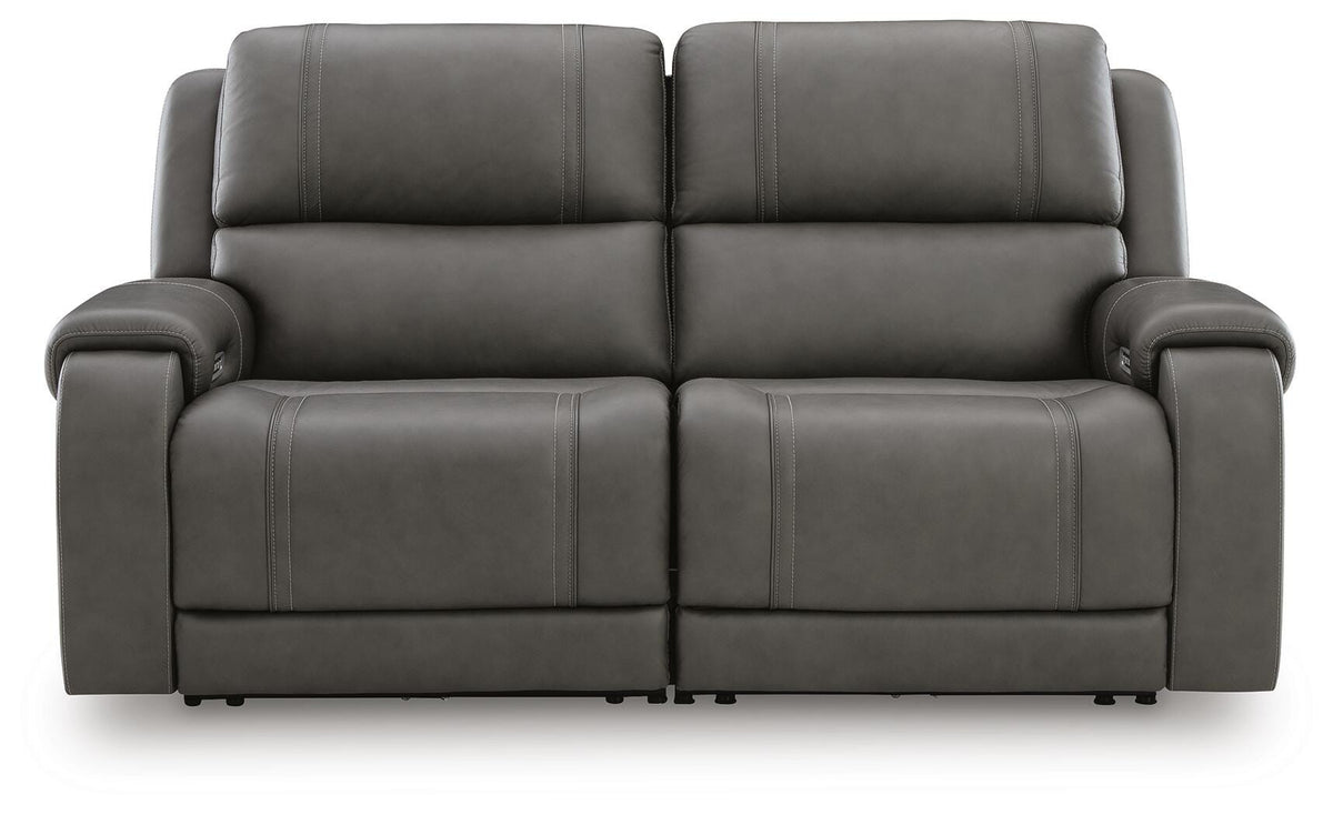 5Z - Pittson sectional, 2-Piece Power Reclining Sectional Loveseat · 80 × 43 × 43 in, view 1