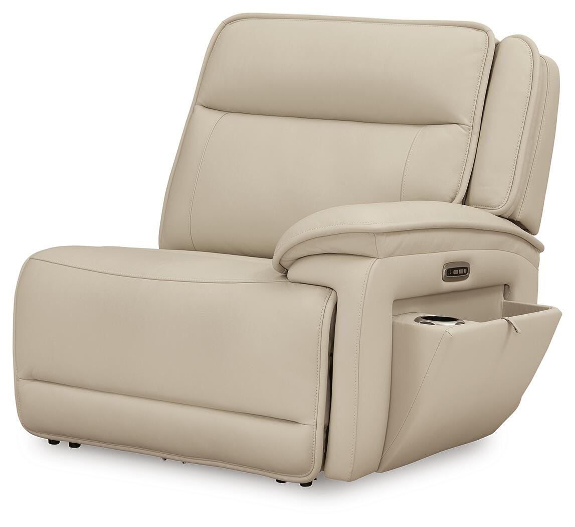 Double Deal sectional, 4-Piece Reclining Sectional · 123 × 90.75 × 42.5 in, view 3