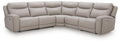 Gravier sectional, 5-Piece Power Reclining Sectional · 144 × 144 × 42 in, view 1