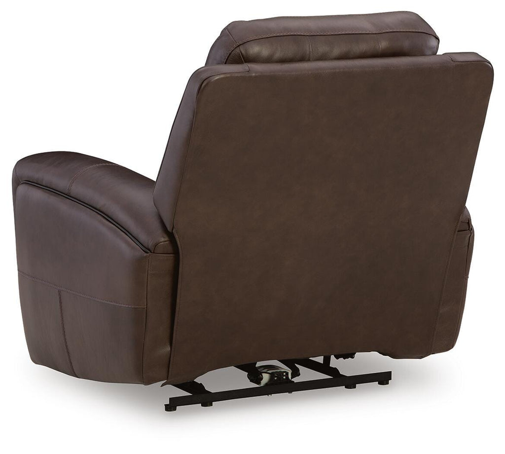 Gravier Power Recliner in Cordova, back view