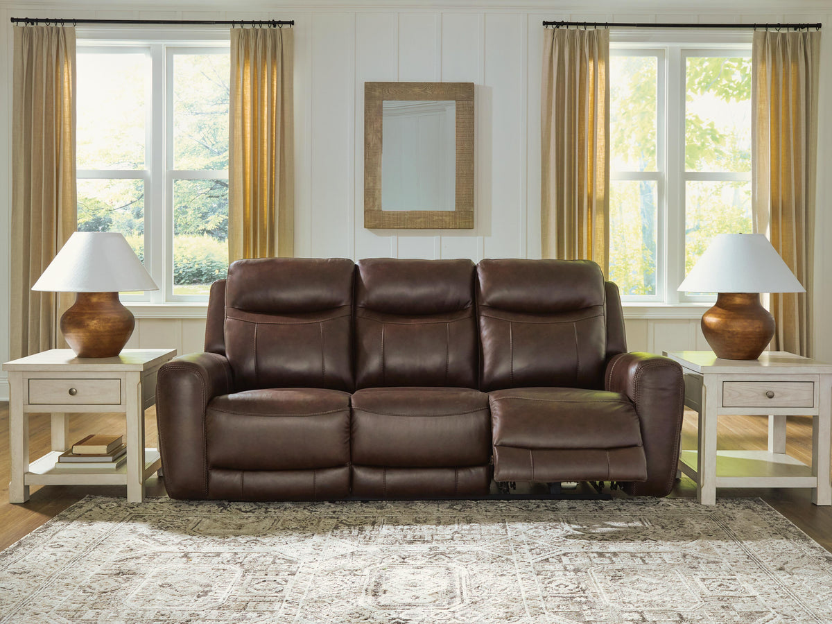Gravier Power Reclining Sofa in Cordova, open view