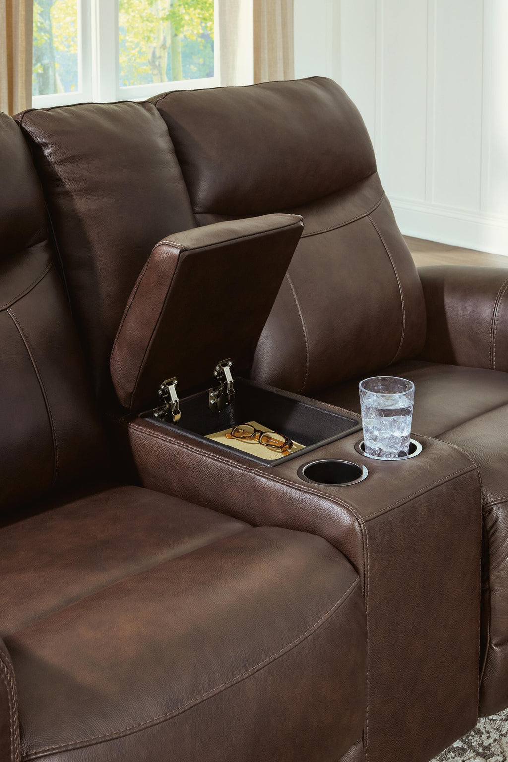 Gravier Power Reclining Loveseat with Console in Cordova, alternate view 8