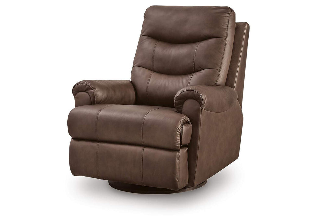 Flynwood Swivel Glider Recliner angled view