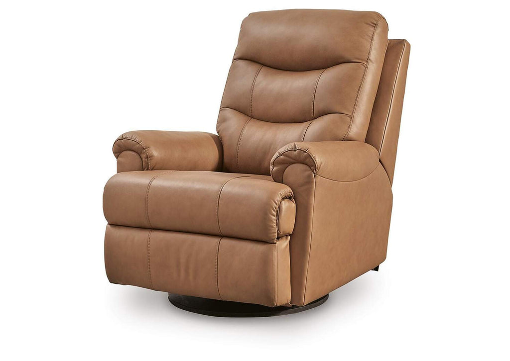 Flynwood Swivel Glider Recliner angled view