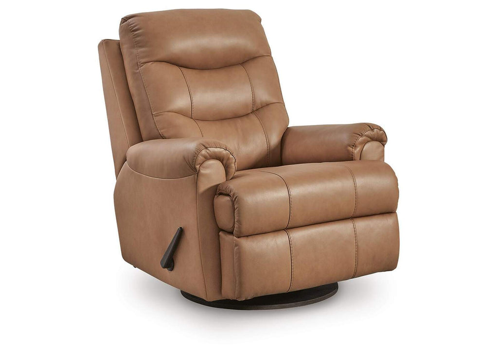 Flynwood Swivel Glider Recliner angled view