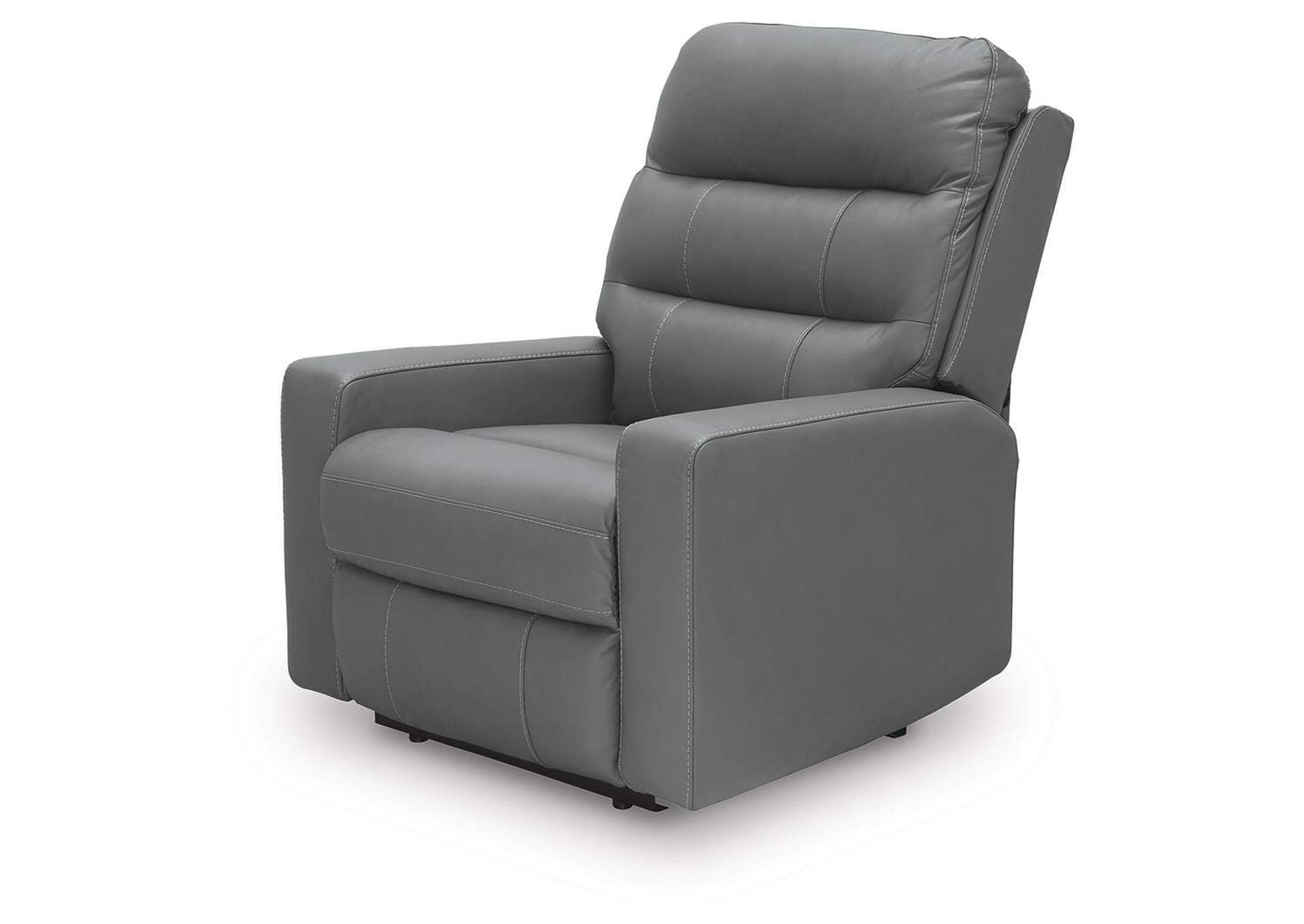 Pennacle Pier Power Recliner angled view