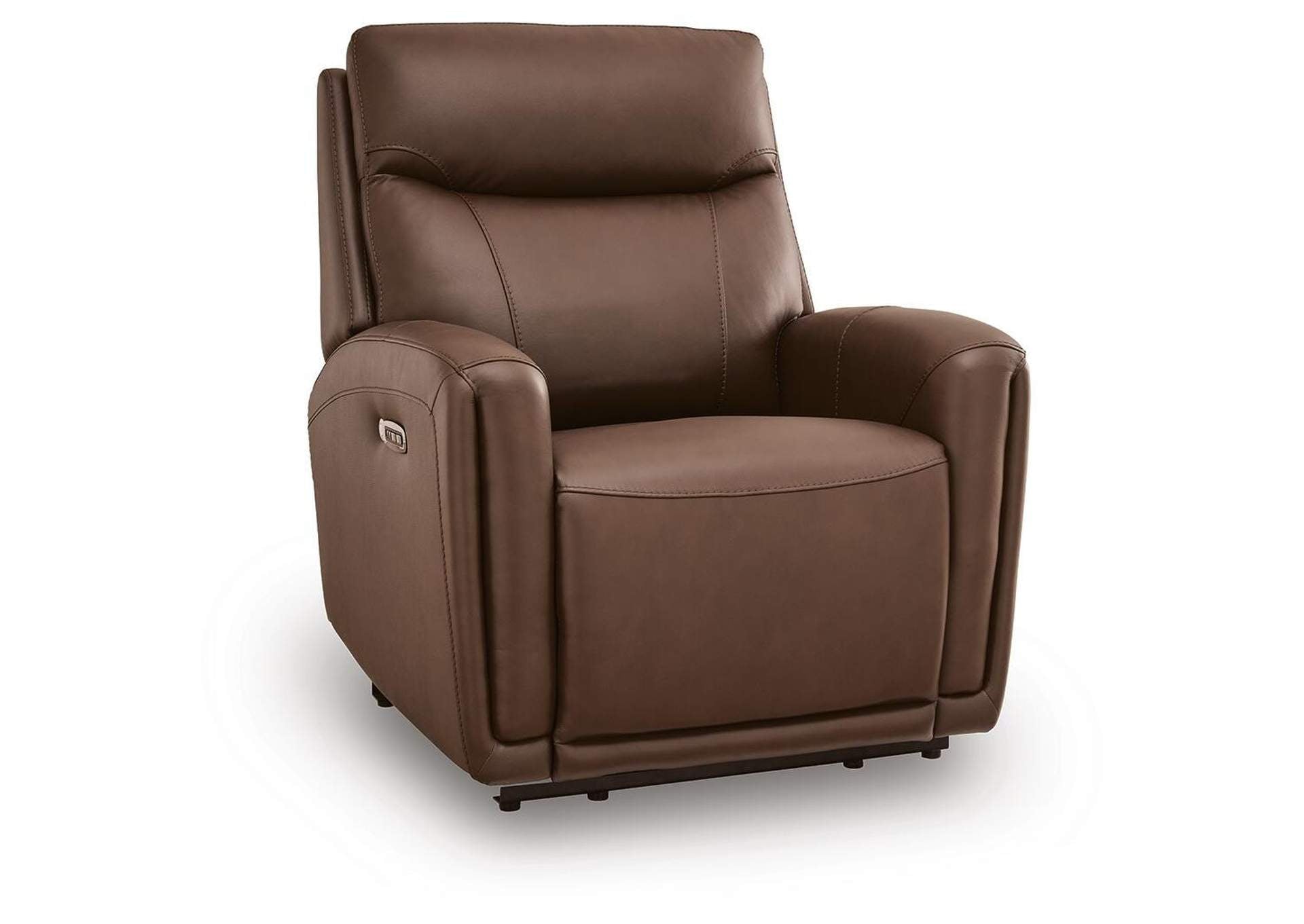 Pincara Power AutoGlide Recliner with Audio System angled view