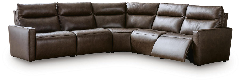 ModZ sectional, 5-Piece Power Reclining Sectional · 119 × 119 × 41 in, view 1