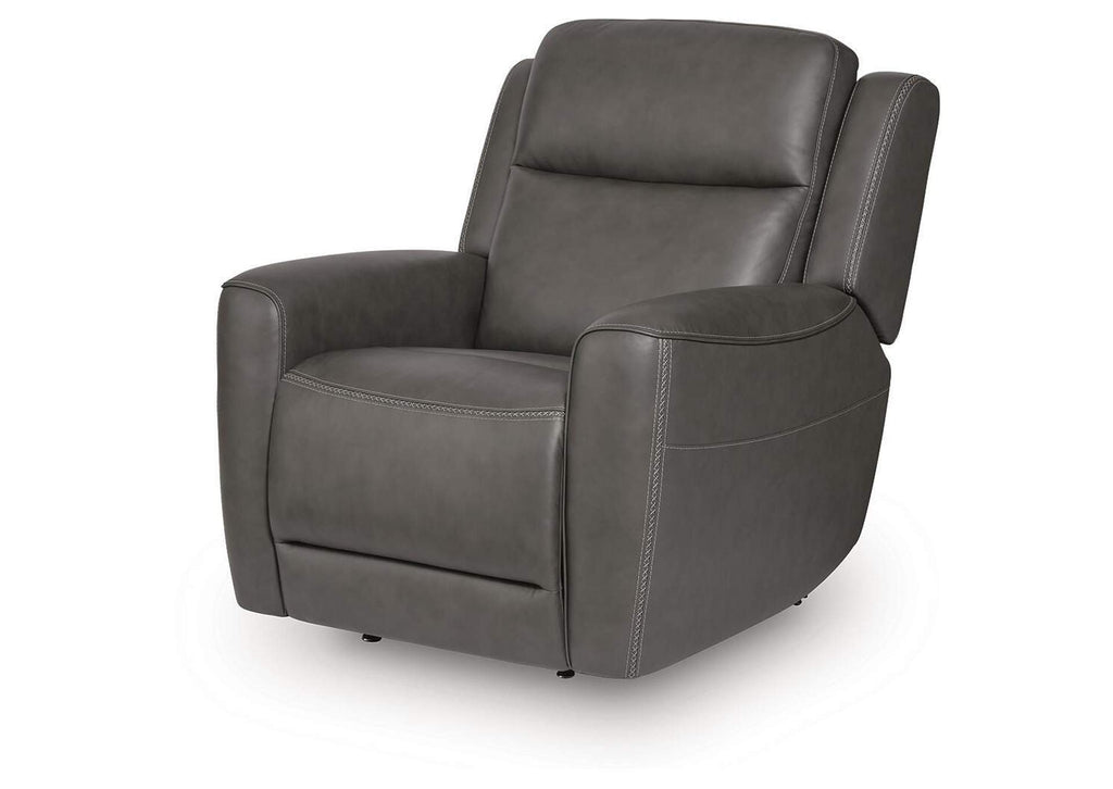 4Z-Tribano Power Lift Recliner angled view