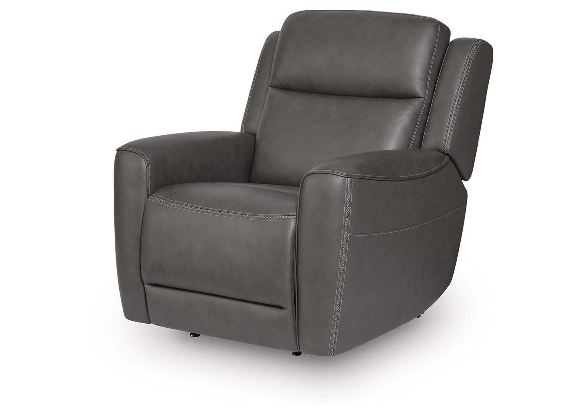 4Z-Tribano Power Lift Recliner angled view