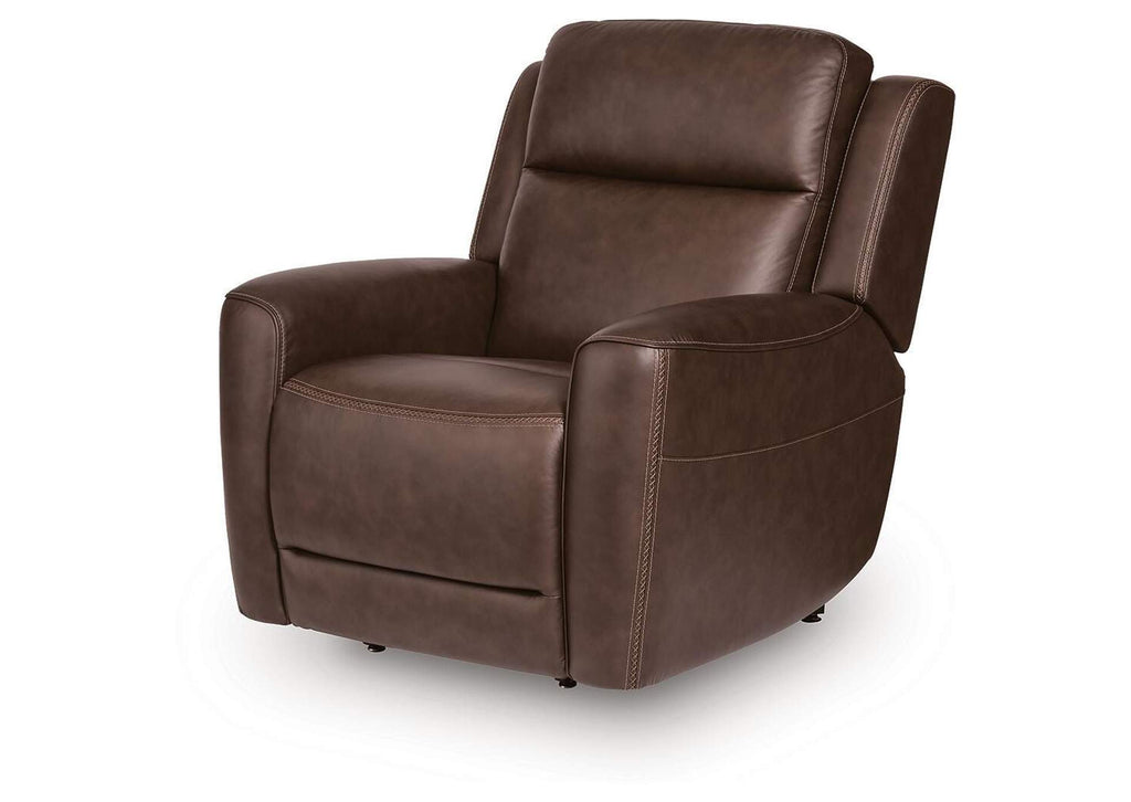 4Z-Tribano Power Lift Recliner angled view