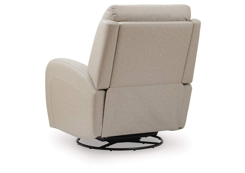 Motion-Max Swivel Glider Power Recliner