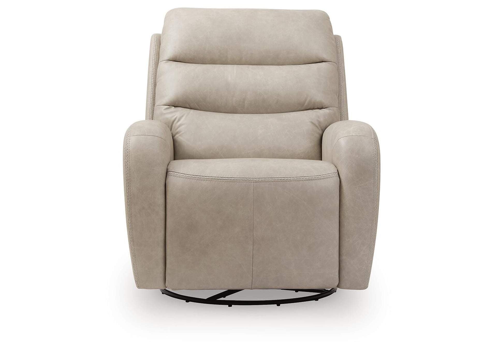 Motion-Max Swivel Glider Power Recliner